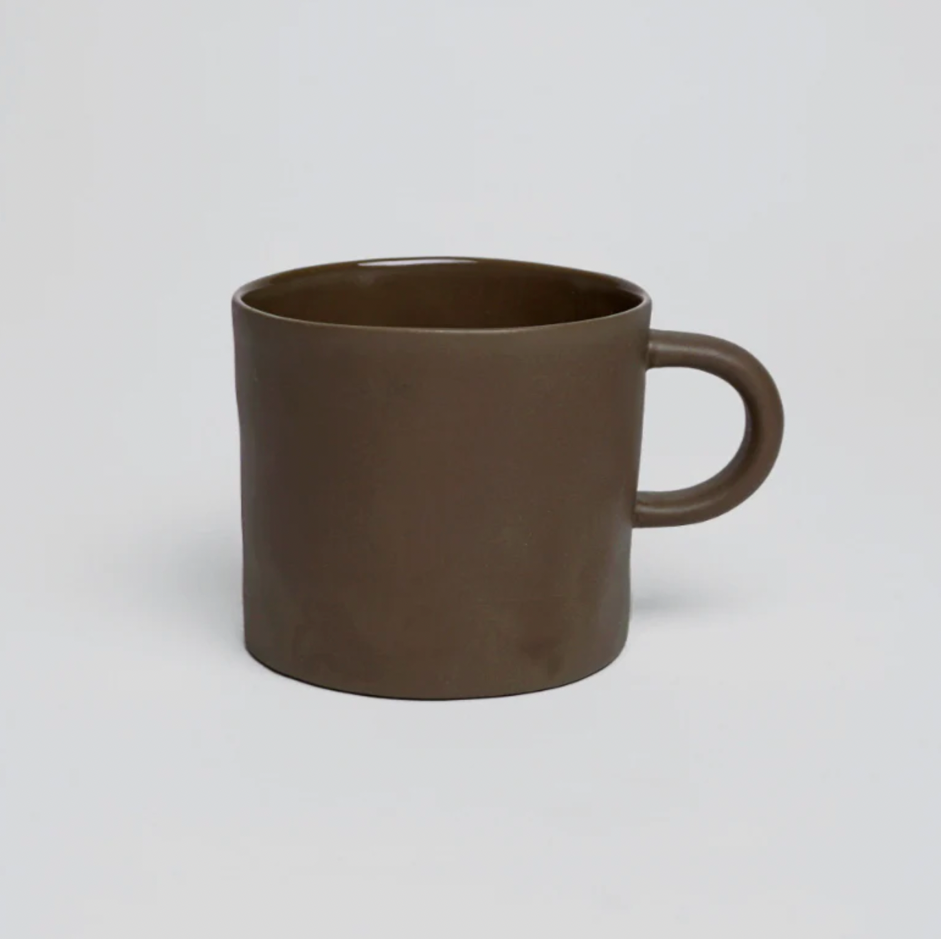 Mug handle TERRAKOTTA glansig kant